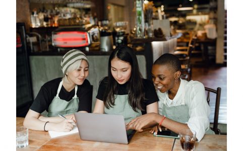 women at work